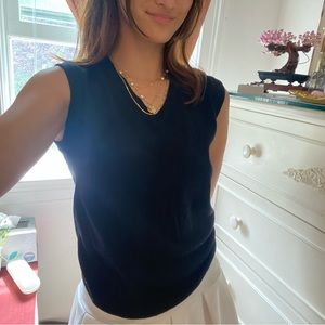 Black Sweater Vest